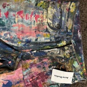 Acne Studios Multicolor Artistic Jeans